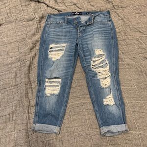 Boyfriend jeans Hollister destroyed